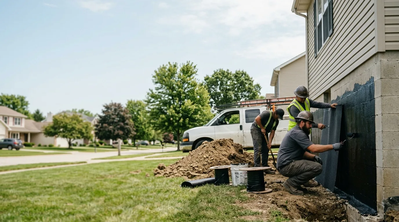 Basement Waterproofing in Mascoutah, IL near me